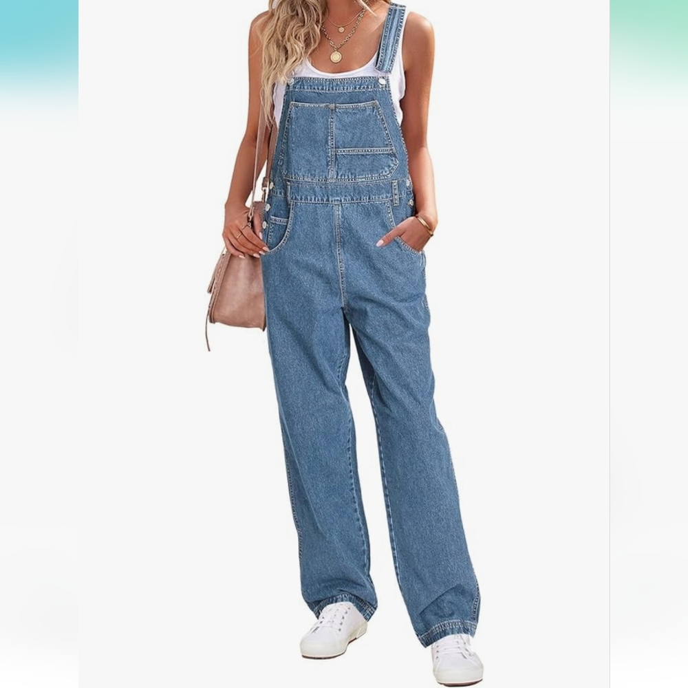Lightwash Overalls